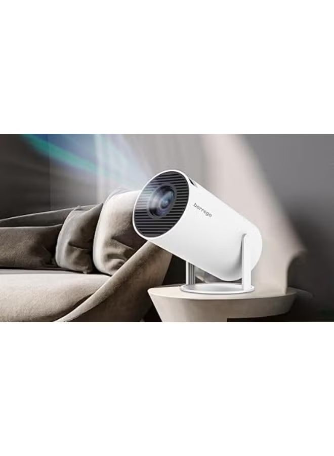 borrego Smart 2 Portable Android 11 Projector with Hi-Fi Sound, 1080P Full HD & 4K Support, 280 ANSI Lumens, 5G WiFi & Bluetooth, Home Theater Projector for Movies, Gaming, and Office Use - Image 4